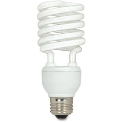 Satco T2 23-watt Fluorescent Spiral Bulb