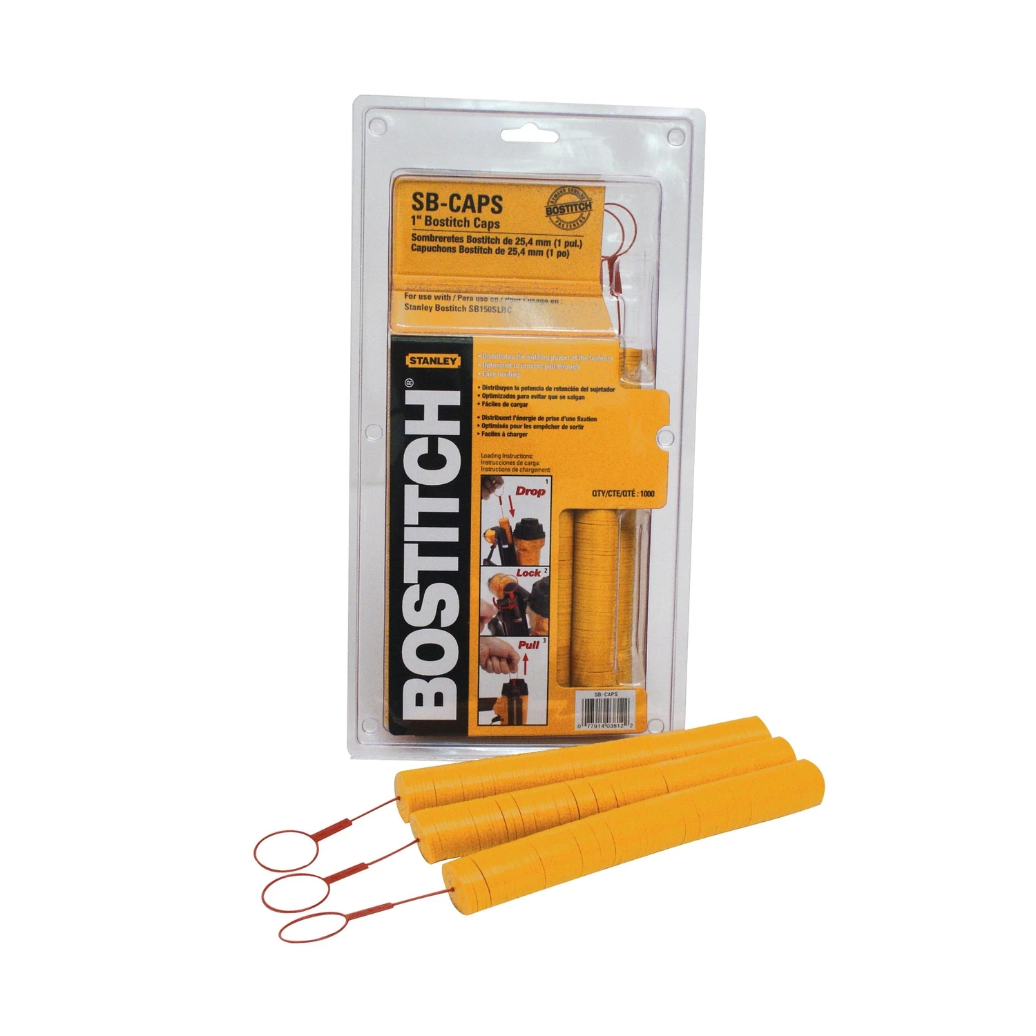 Bostitch Caps, 1,000-Ct.