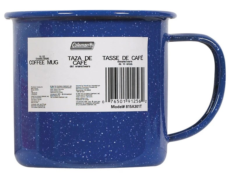 Enamelware Coffee Mug - Blue