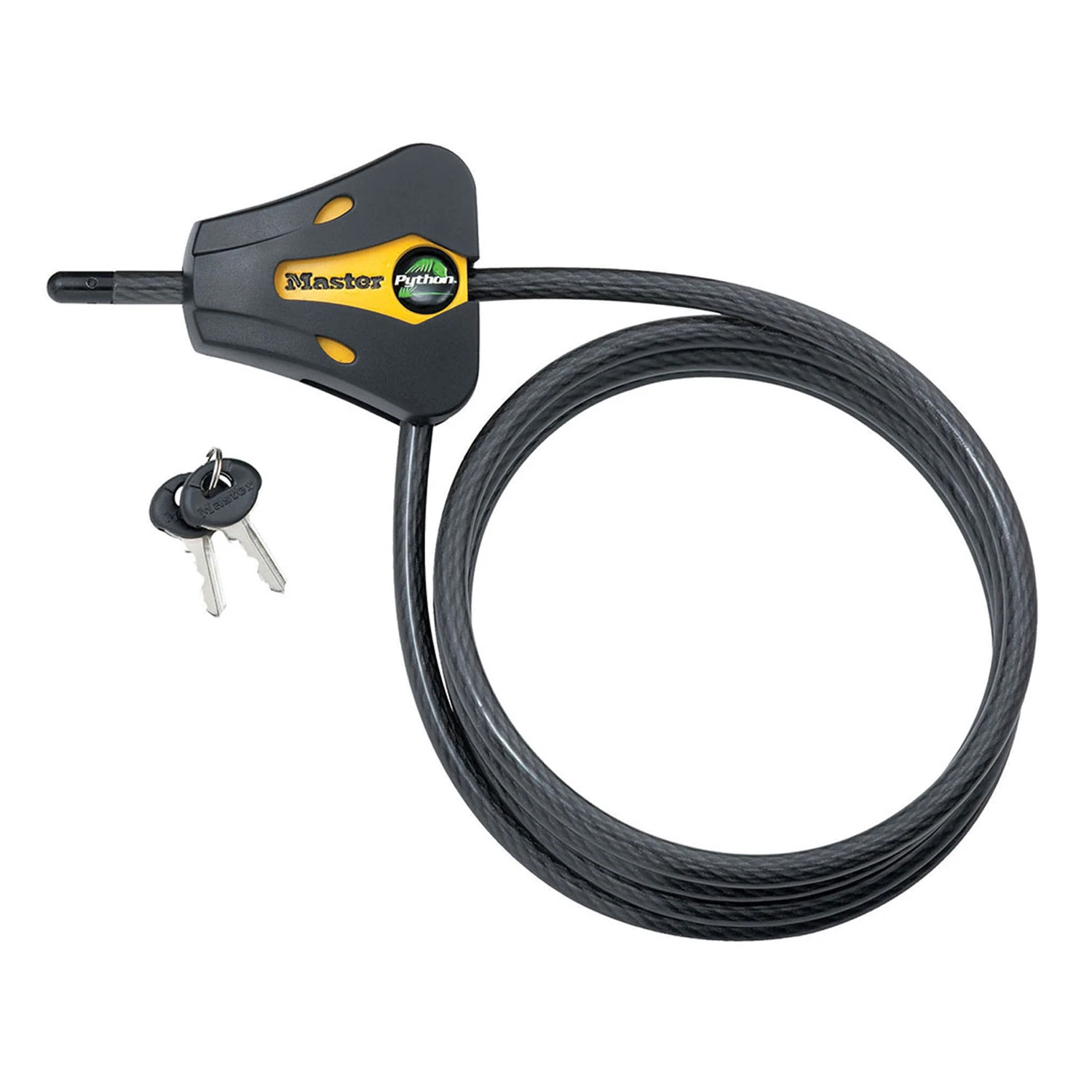 Python 5/16 In. Diameter X 72 In. Length Vinyl Coated Steel Adjustable Locking Cable
