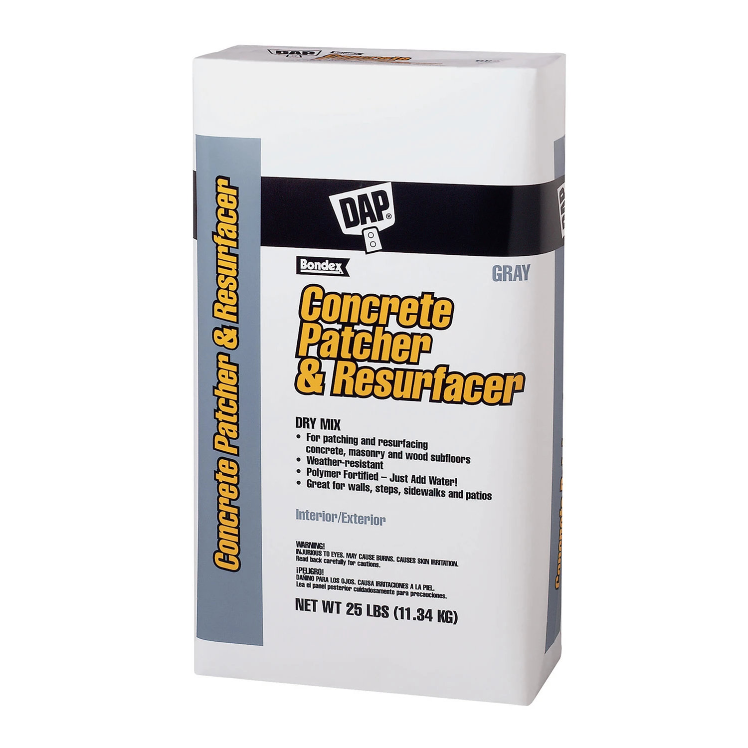 Concrete Floor Leveler, Gray, 25 Lbs. - Ideal For Interior/exterior Use