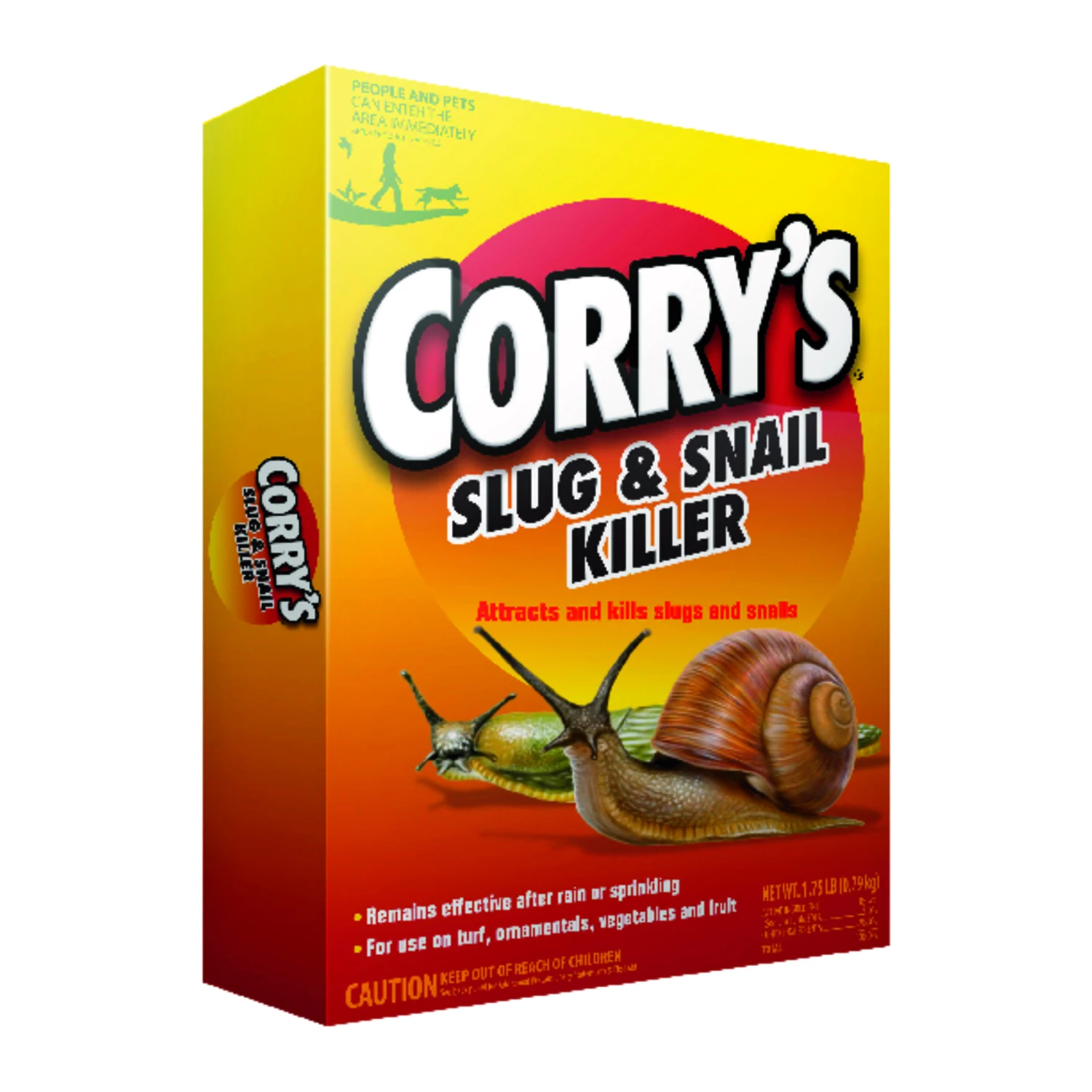 1.75 Lb. Ready To Use Granules Slug & Snail Killer - Effective & Safe
