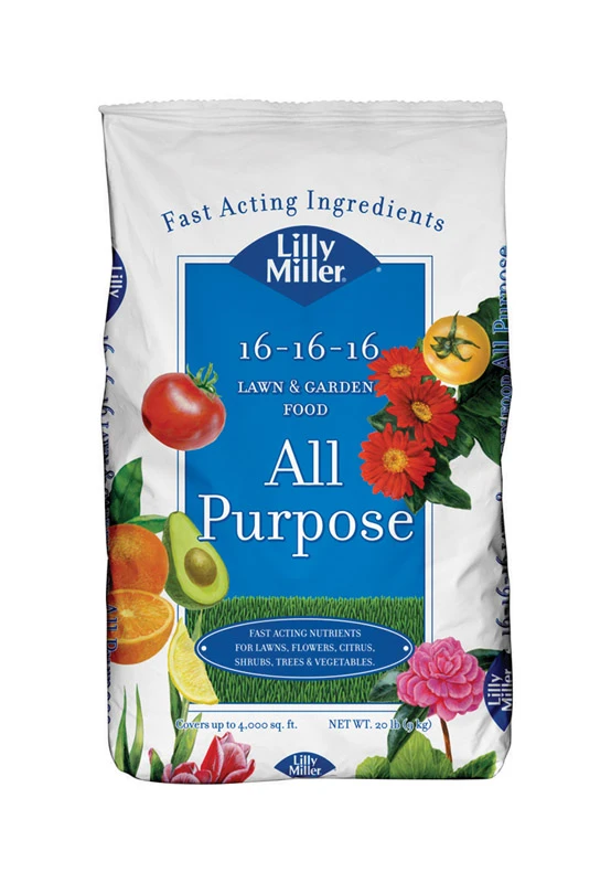 20 Lb. 16-16-16 All Purpose Fertilizer For 4000 Sq. Ft.