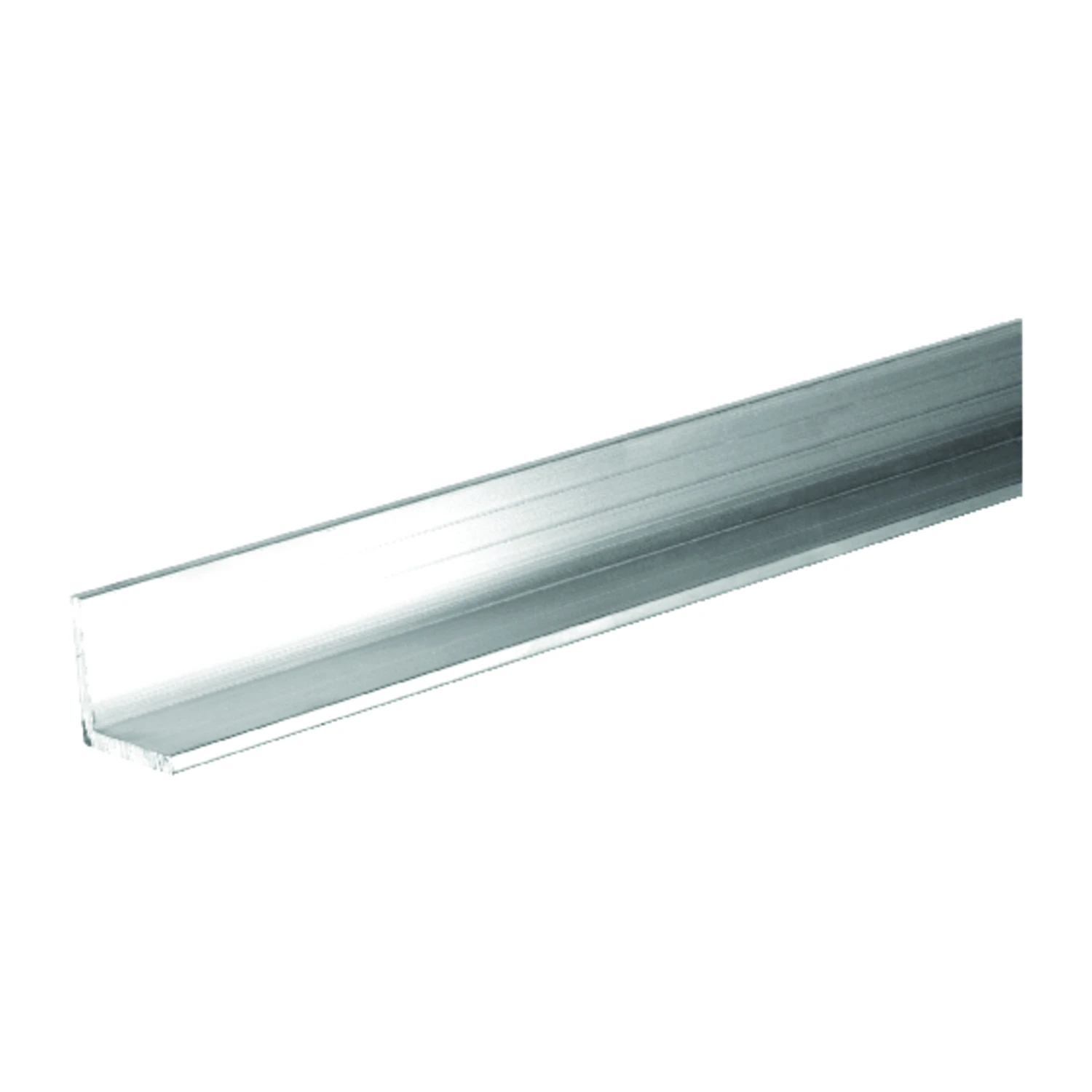 Milled 1 In. X 4 Ft. Aluminum Solid Angle, 1/8 In. Thickness