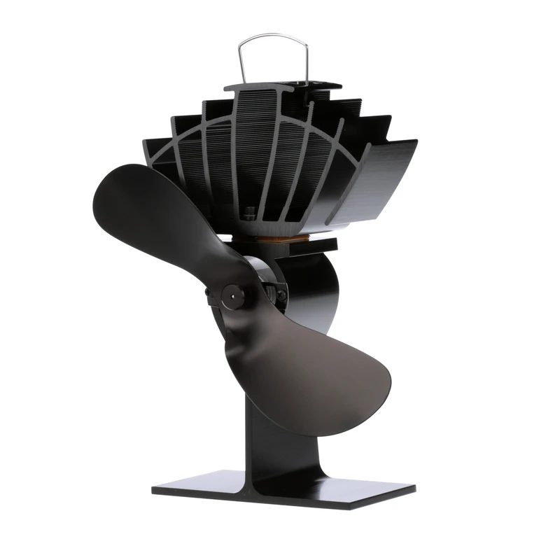 Ultrair 810caxbx Heat Powered Stove Fan, 125 Cfm, Black
