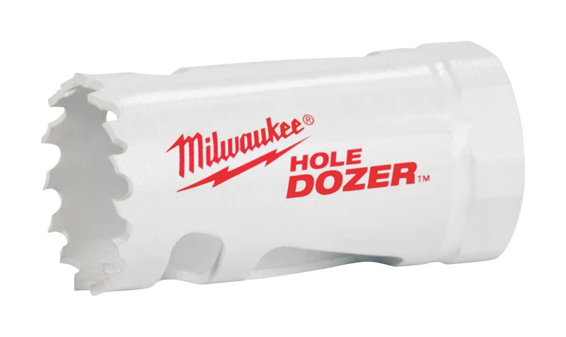 Hole Dozer 1 In. Bi-metal Hole Saw With Plug Jack And Rip Guard Technology