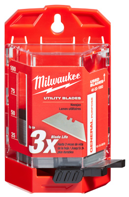 Utility Blades With Dispenser, 50-Pk.