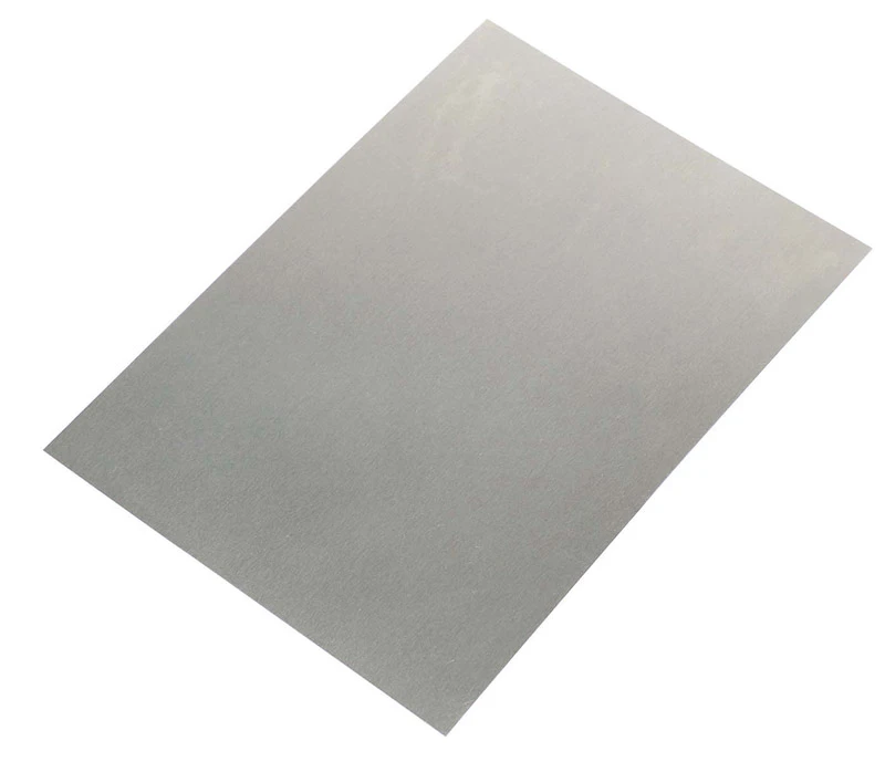 Flat Flashing Shingle, Mill Finish Aluminum, 5 x 7 In.
