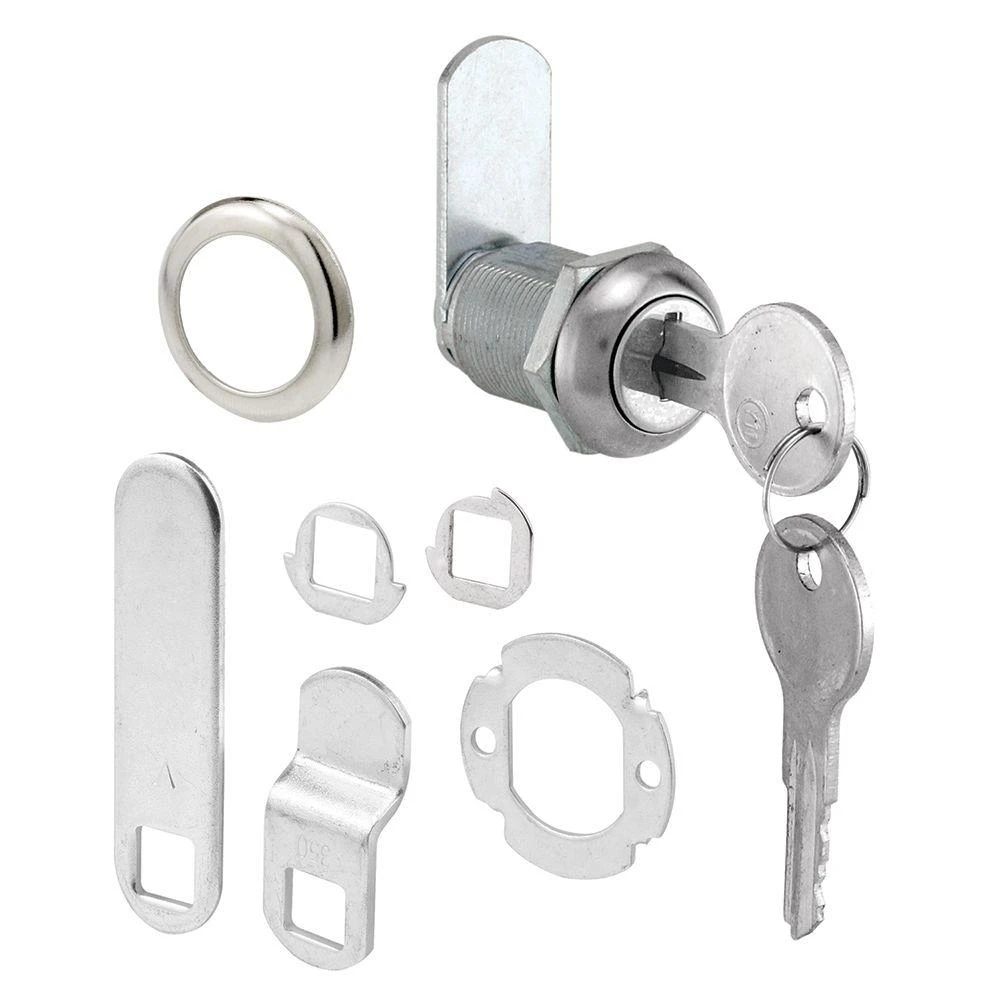 U 9943 Stainless Steel Drawer & Cabinet Lock - Keyed Different