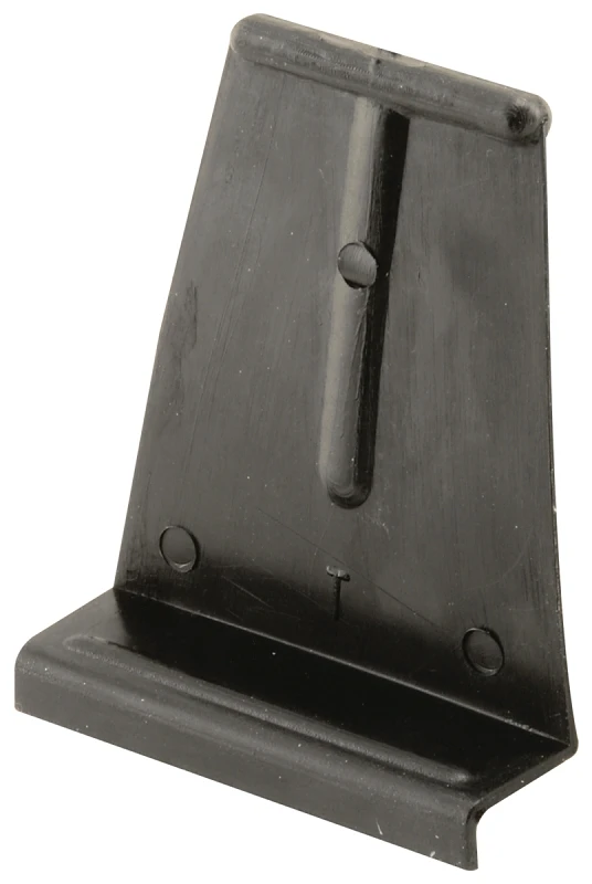 Black Plastic Spline Channel Pull Tabs, 1-1/16 x 15/16 x 1/4 In., 6-Pk.