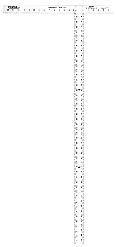 54 In. Aluminum Heavy-duty Drywall T-square Jts54hd