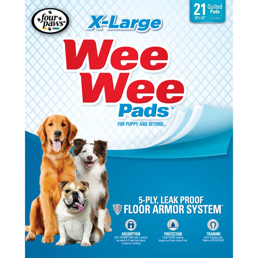 21PK XL WEE-WEE PADS