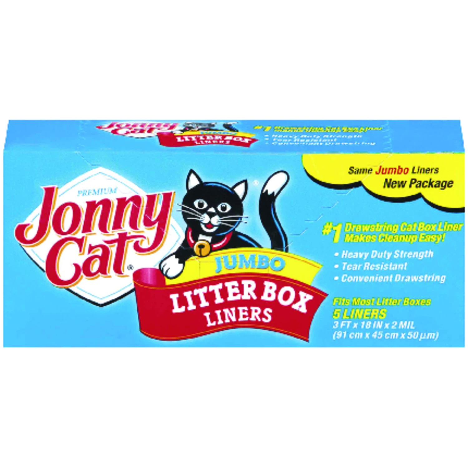 Jonny Cat Litter Box Liners 5 pk