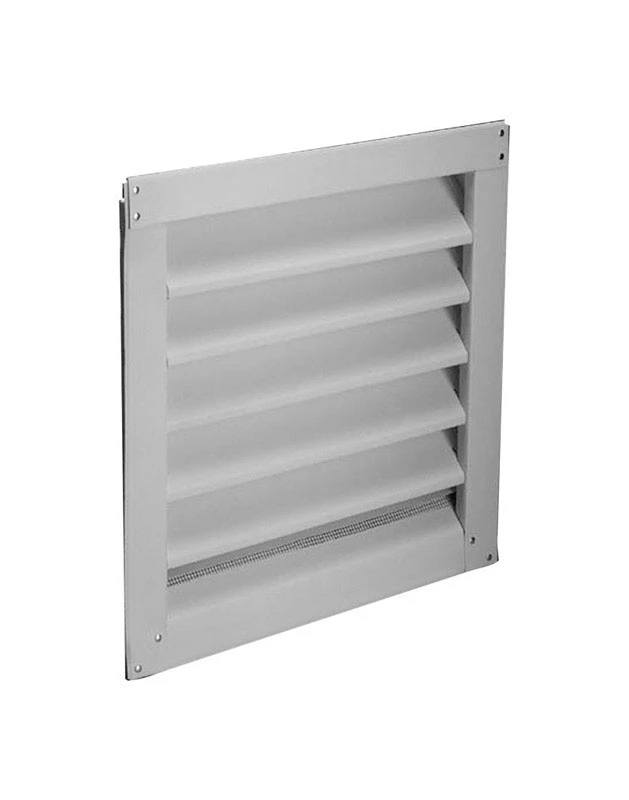 Aluminum Attic Louver Vent, 12 x 12 In.