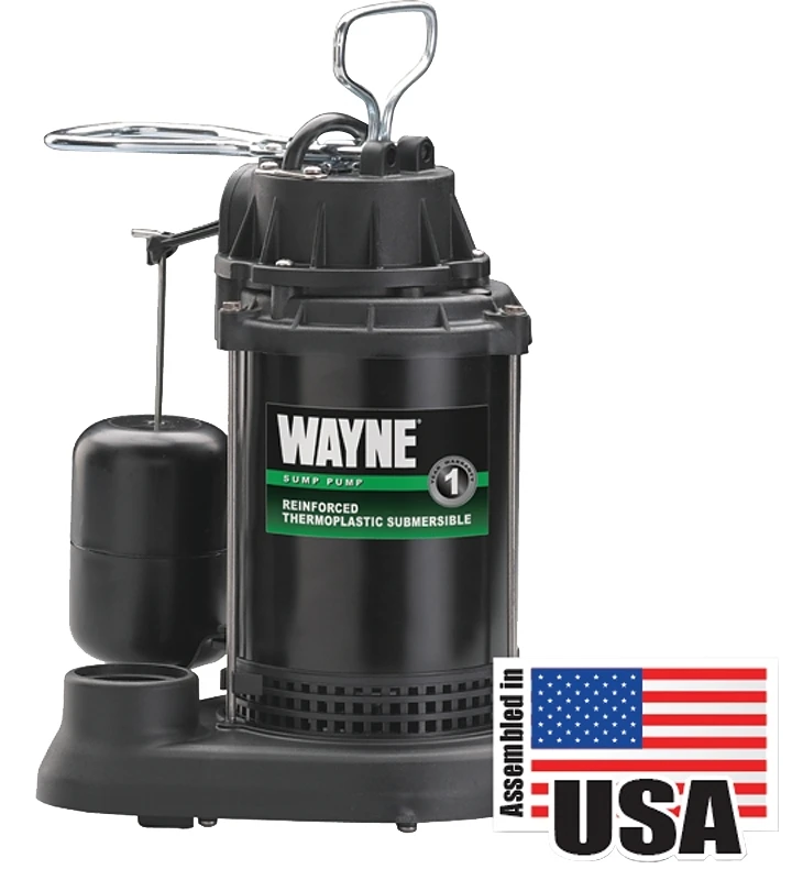 Spf50 1/2 Hp 115v Submersible Sump Pump With 4300 Gph Flow Rate