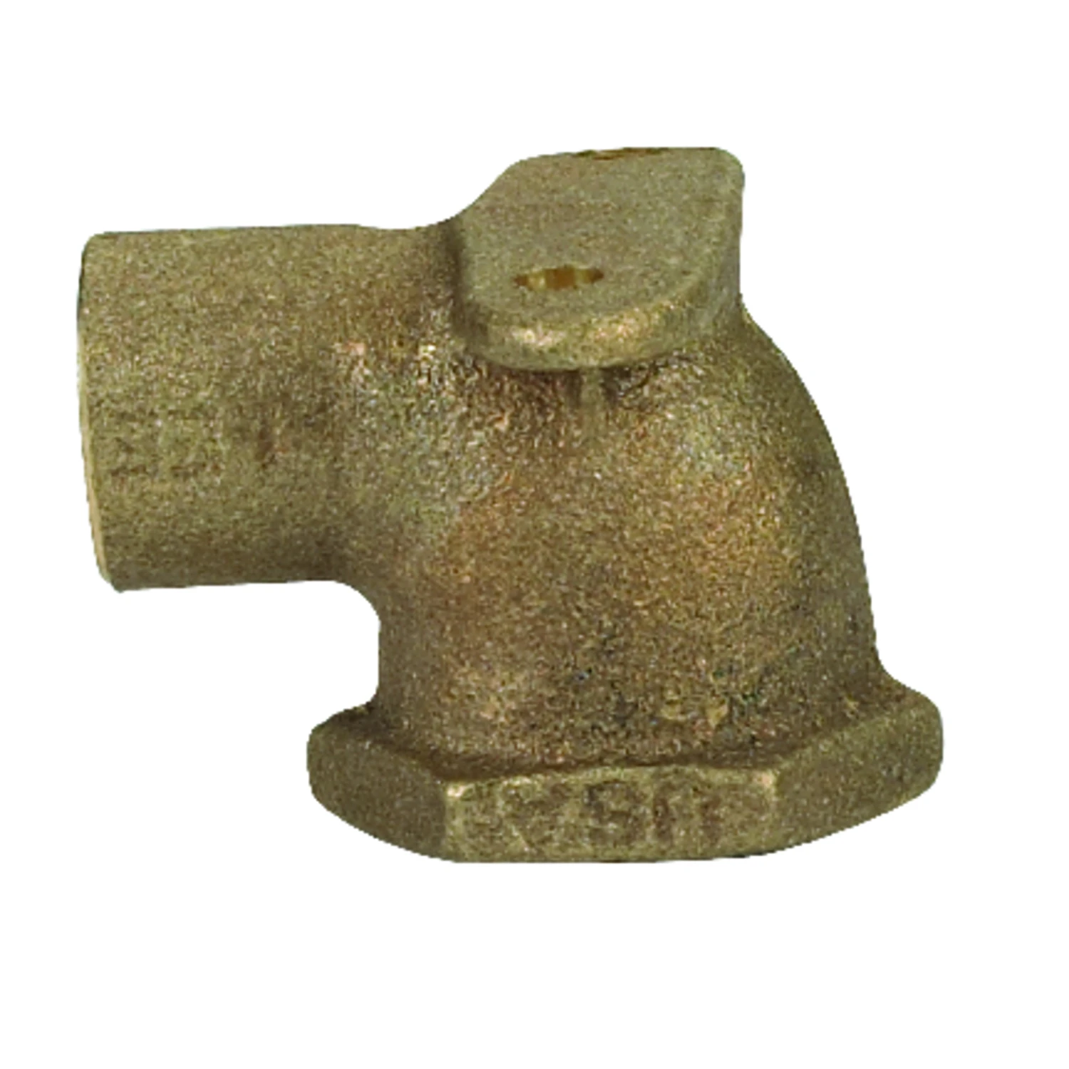 Copper Pipe Drop Ear Elbow, 90 Degrees, 1/2 In. CxF