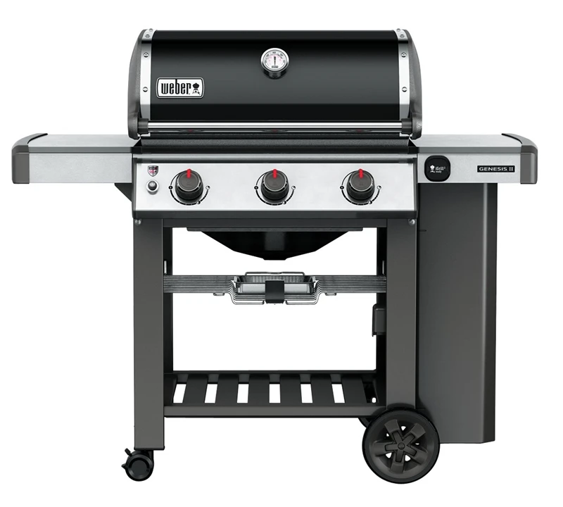 Genesis Ii E-310 Black 3-burner Liquid Propane Gas Grill With Thermometer