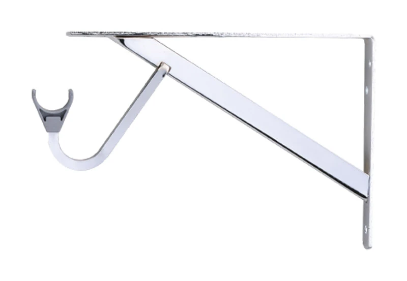 Closet-pro Hd Rp-0495-ch Heavy-duty Shelf And Rod Bracket, 1000 Lb Capacity