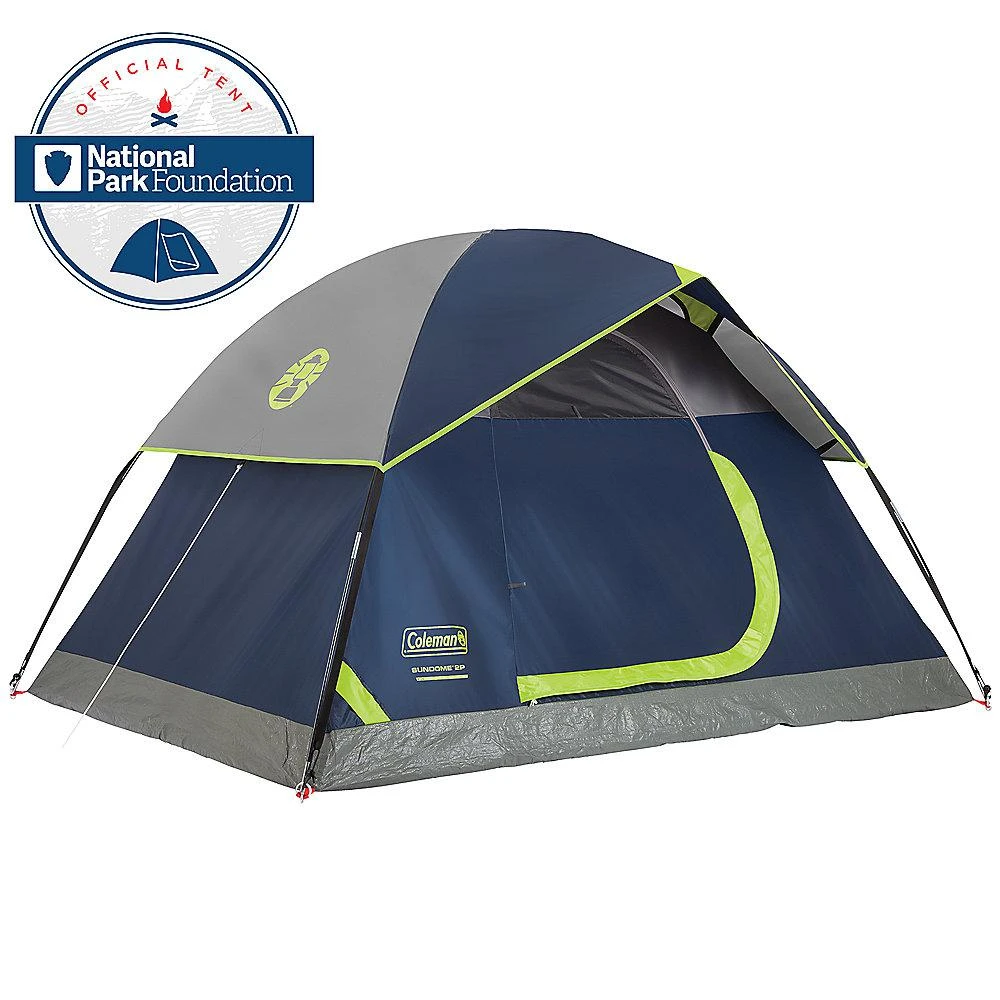 2-person 5 Ft. W. X 7 Ft. L. Dome Tent With Weather Protection