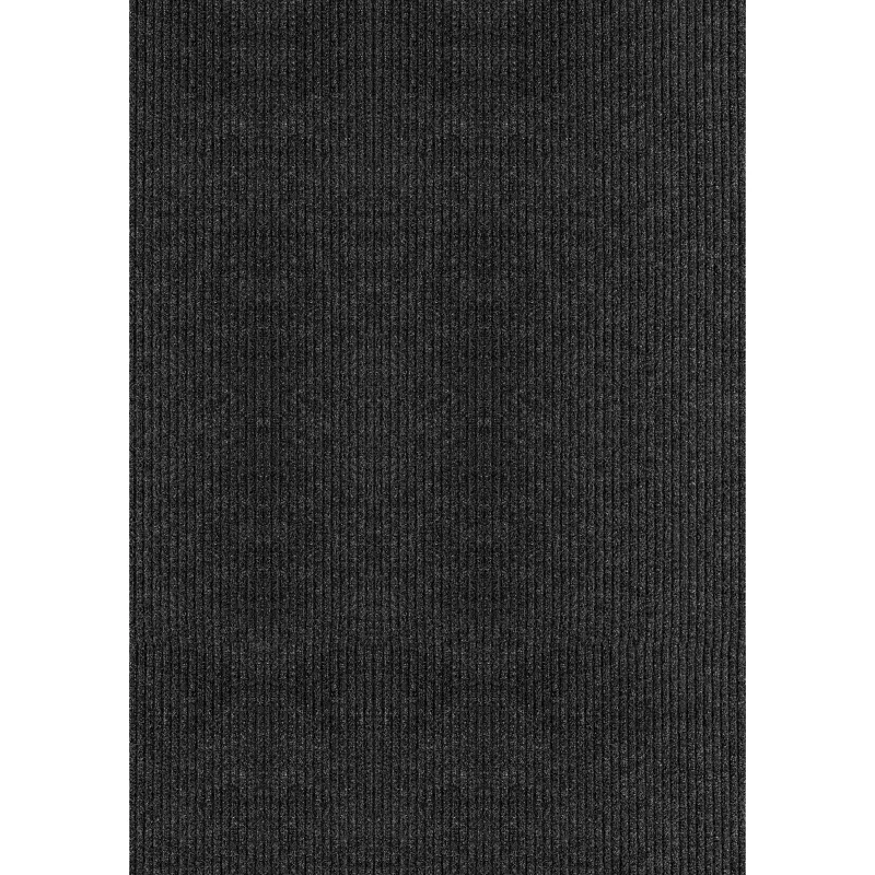 Mt1001722 Utility Mat, 4 Ft L X 3 Ft W, Charcoal Polyester Runner