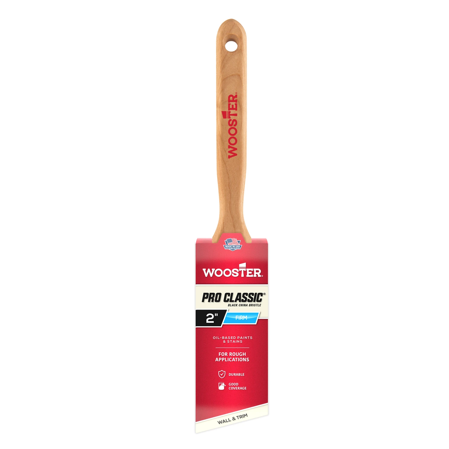 Pro 30 Lindbeck 2 In. Angle Sash Paint Brush - Black China Bristle