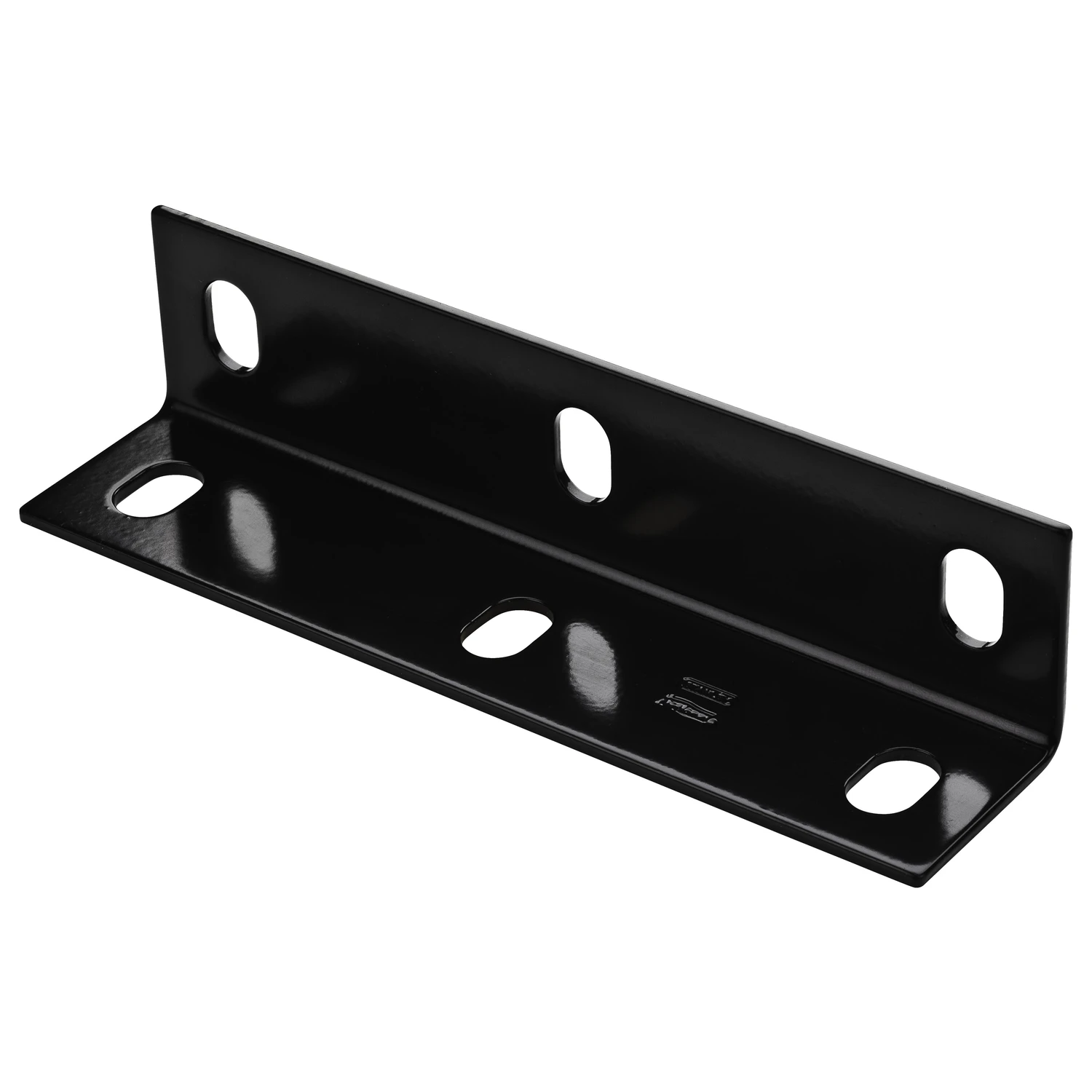 N351-491 2.1 In. X 9 In. Black Heavy Duty Wide Corner Brace