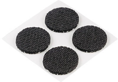 24-Pack 1/2-Inch Black Grip Pads