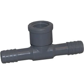 Poly Pipe Insert Tee, 1/2 In. FPT