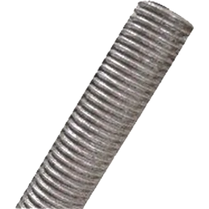 3/8 In. X 3 Ft. Zinc-plated Steel Threaded Rod