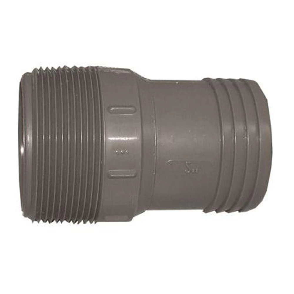 Poly Insert Pipe Adapter, 2 In. MPT