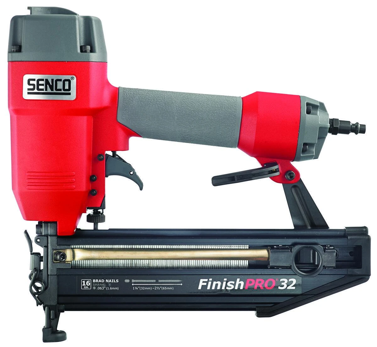 Finishpro 32 16-gauge Pneumatic Nailer, 2-1/2 In. Fastener Range, Model 1x0201n