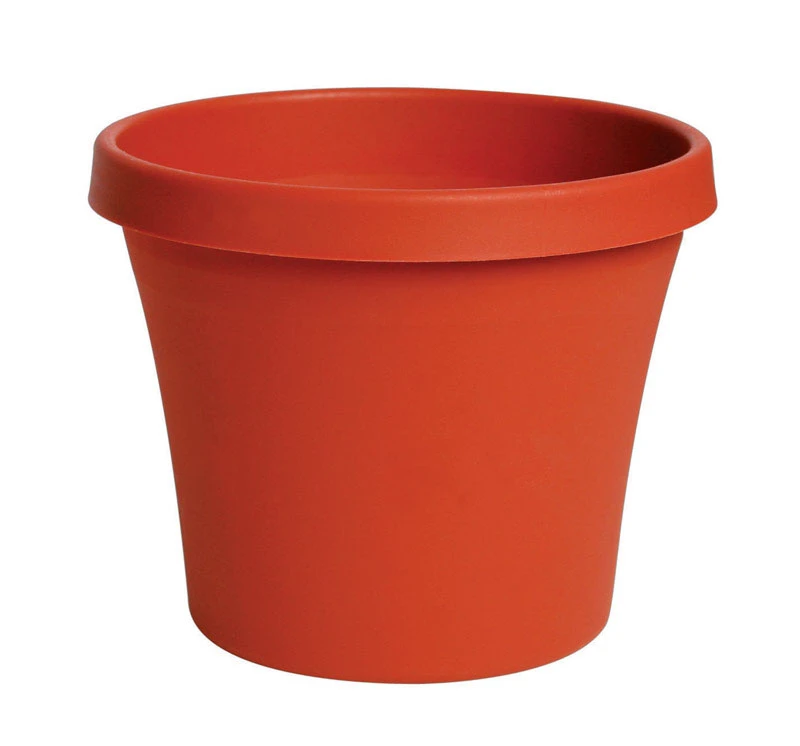 Terrapot 9 In. H X 10 In. D Resin Planter Terracotta Clay