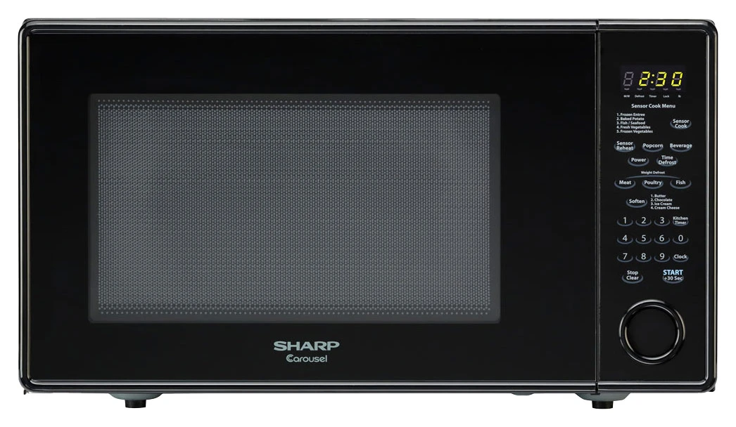 R559yk 1.8 Cu. Ft. 1100-watt Full-size Countertop Microwave Oven - Black