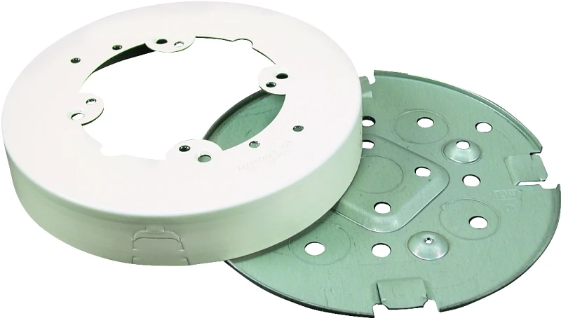 B4f Ivory Round Ceiling Fixture Box For Fans And Lighting