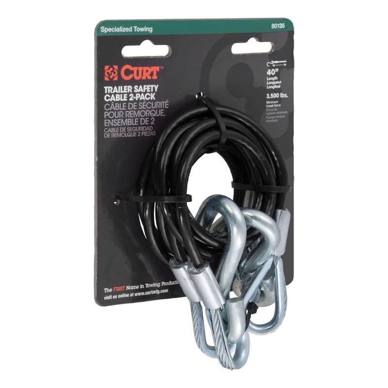 Curt Manufacturing 80136 Lighting Safety Cables