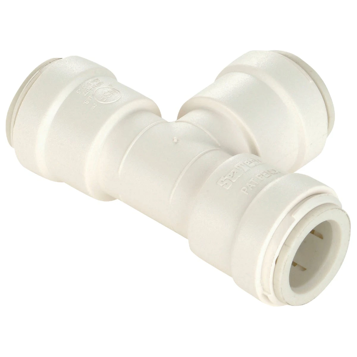 3/4 Inch PEX Quick Connect Pipe Tee Fitting for Plumbing Systems