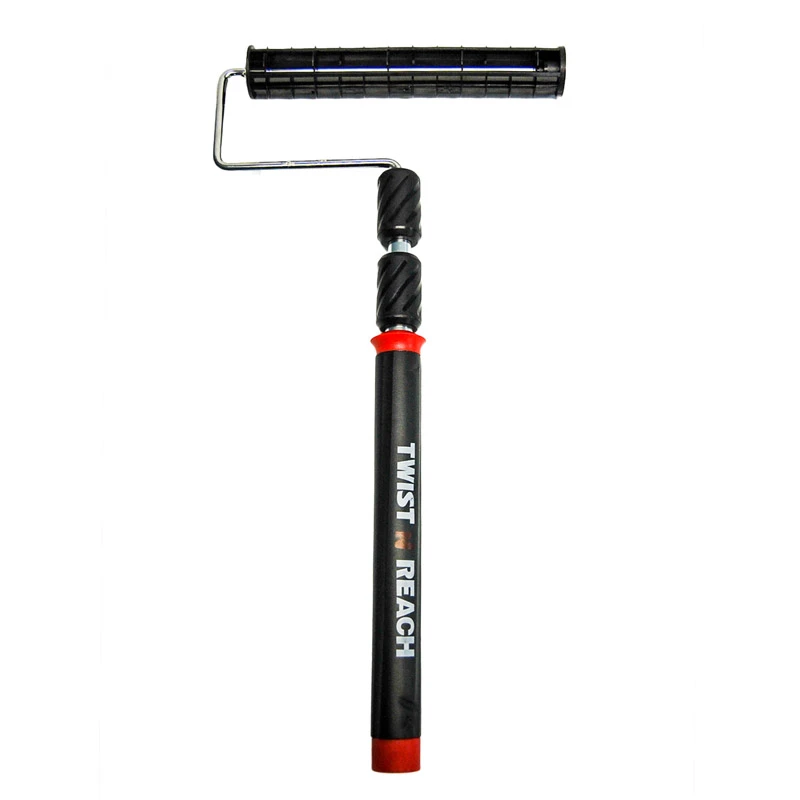 Twist and Reach Extension Pole with Premium 9 Inch Paint Roller