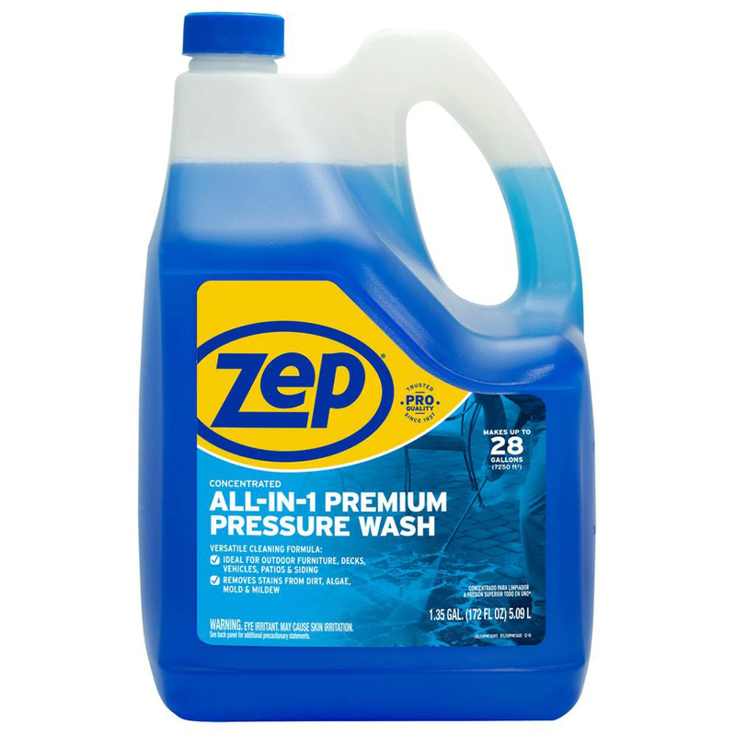 172 Oz. All-in-one Pressure Washer Cleaner - Model Zuppwc160