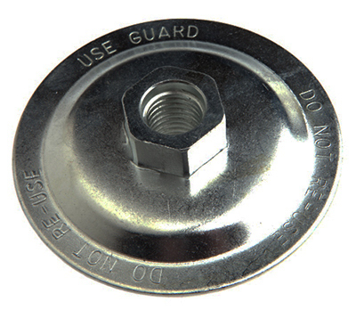 7 In. Depressed Center Backplate For Angle Grinders, Model 72324