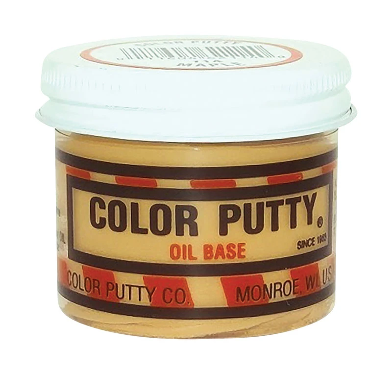Wood Putty in Maple Finish, 3.68 Ounce Jar for Wood Repair