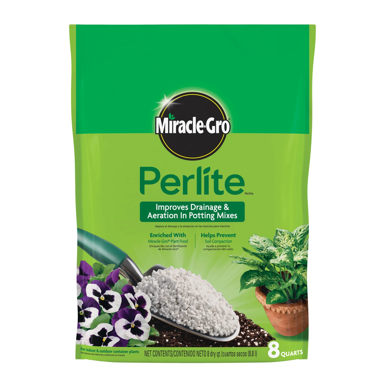Perlite 8 Quart For Enhanced Soil Aeration And Root Development