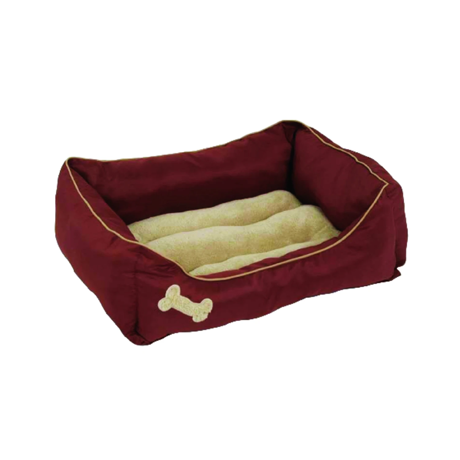 28380 Rectangular Lounger Bed, 25 In L X 21 In W, High-loft Polyester Fiberfill