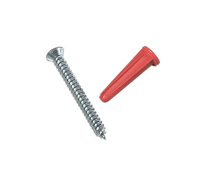6-Pack #6 Phillips Head Screws & Anchors