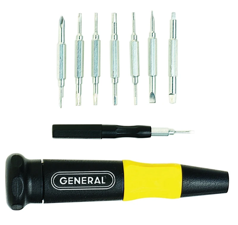 751016 16-in-1 Multi-bit Screwdriver Set With Abs/nylon Handle