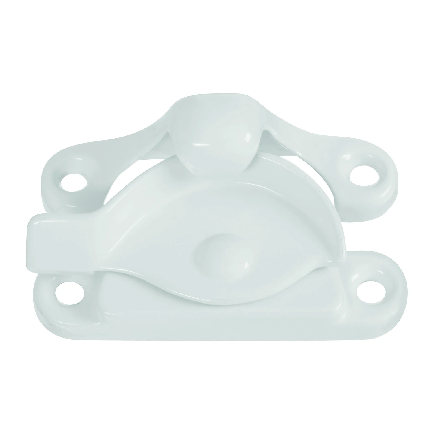 Window Sash Lock, White