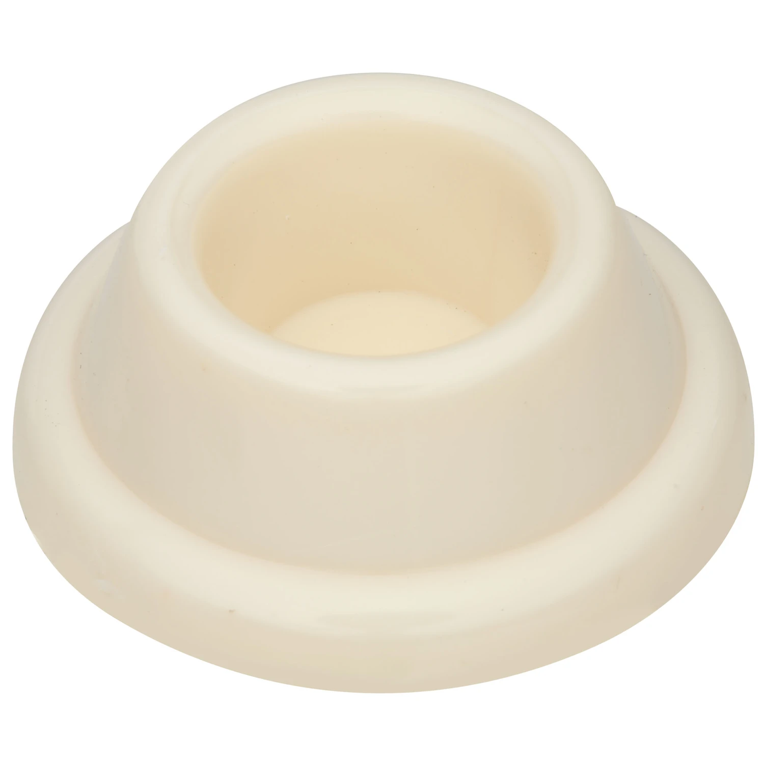 Doorstop, Wall-Mount, Flexible, Almond, 2-Pk.