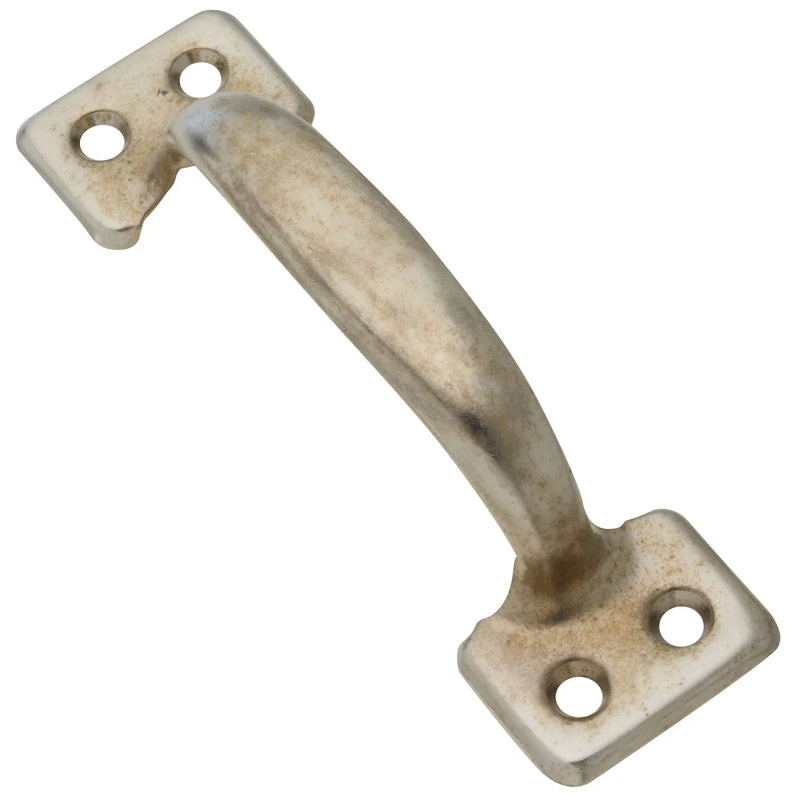 Sash Lift Bar, Nickel, 4 In.