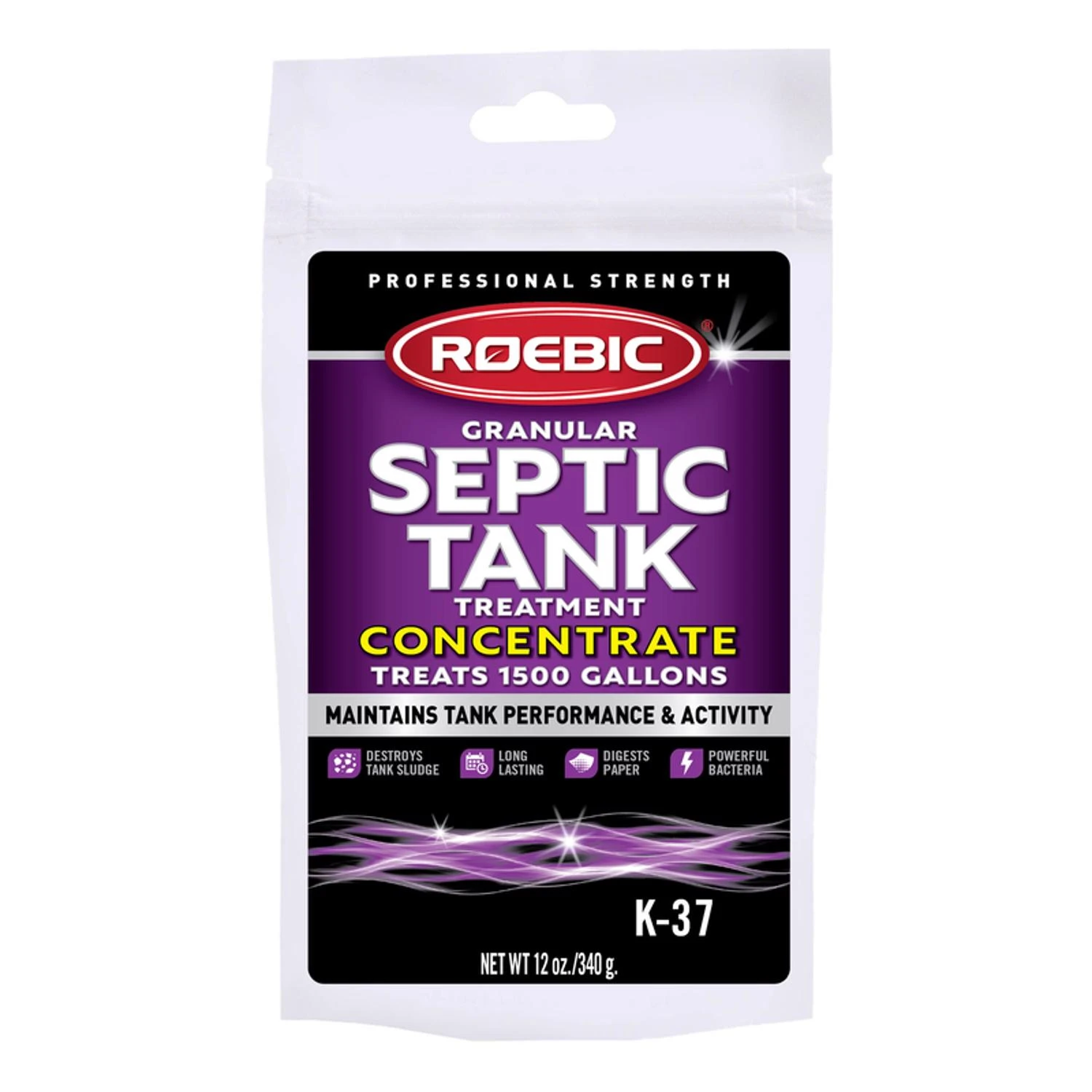 K-37 12 Oz. Granular Septic Tank Treatment For 1500 Gallon Systems