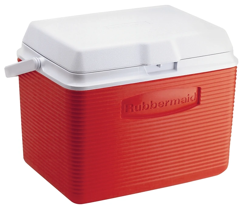 24 Qt. Modern Red Cooler With Superior Thermal Retention