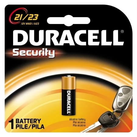 DURACELL Security 12V 21 / 23 (8LR50 / A23 / MN21) Alkaline Battery, 1-pack